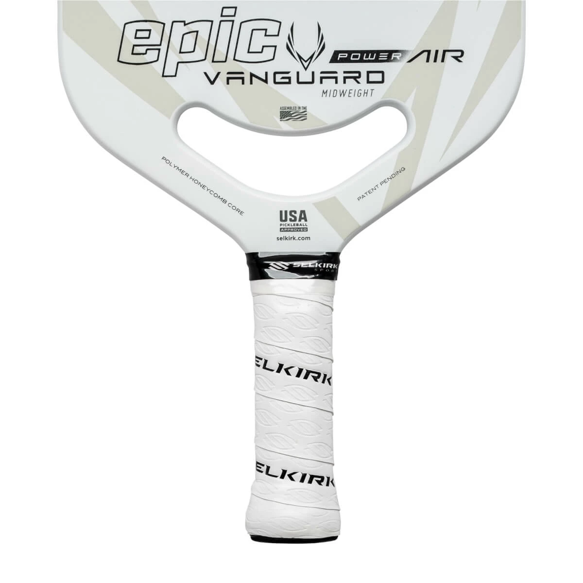 Selkirk VANGUARD Power Air Epic Middleweight Carbon Fiber Pickleball Paddle 7 Selkirk VANGUARD Power Air Epic Middleweight Carbon Fiber Pickleball Paddle - Image 5