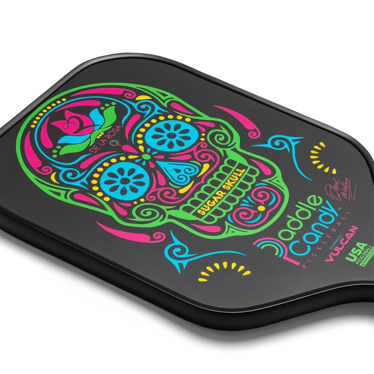 Vulcan Paddle Candy Daniel De La Rosa Heavyweight Composite Pickleball Paddle 4 Vulcan Paddle Candy Daniel De La Rosa Heavyweight Composite Pickleball Paddle - Image 2