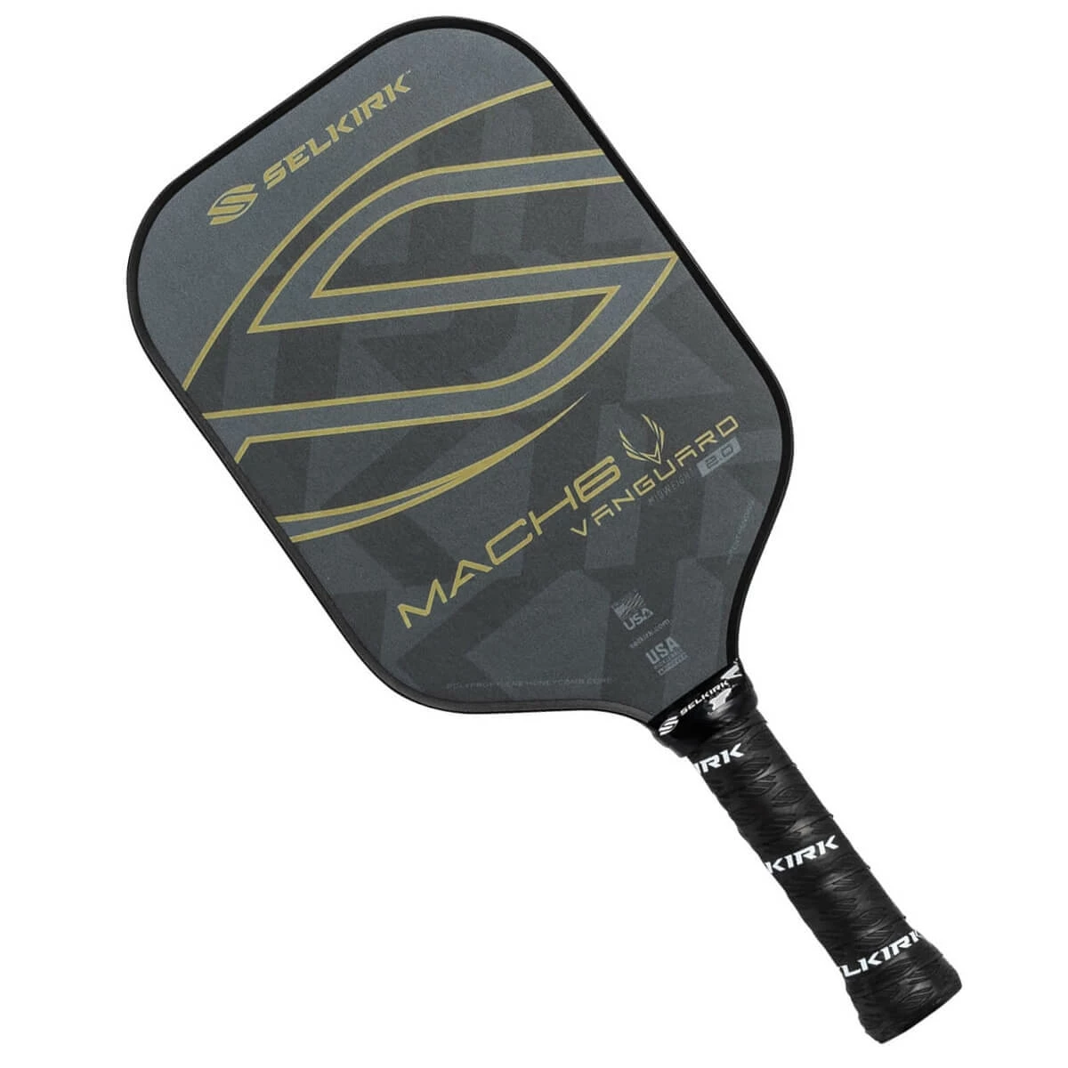 Selkirk VANGUARD 2.0 Mach6 Middleweight Carbon Fiber Pickleball Paddle 3 Selkirk VANGUARD 2.0 Mach6 Middleweight Carbon Fiber Pickleball Paddle