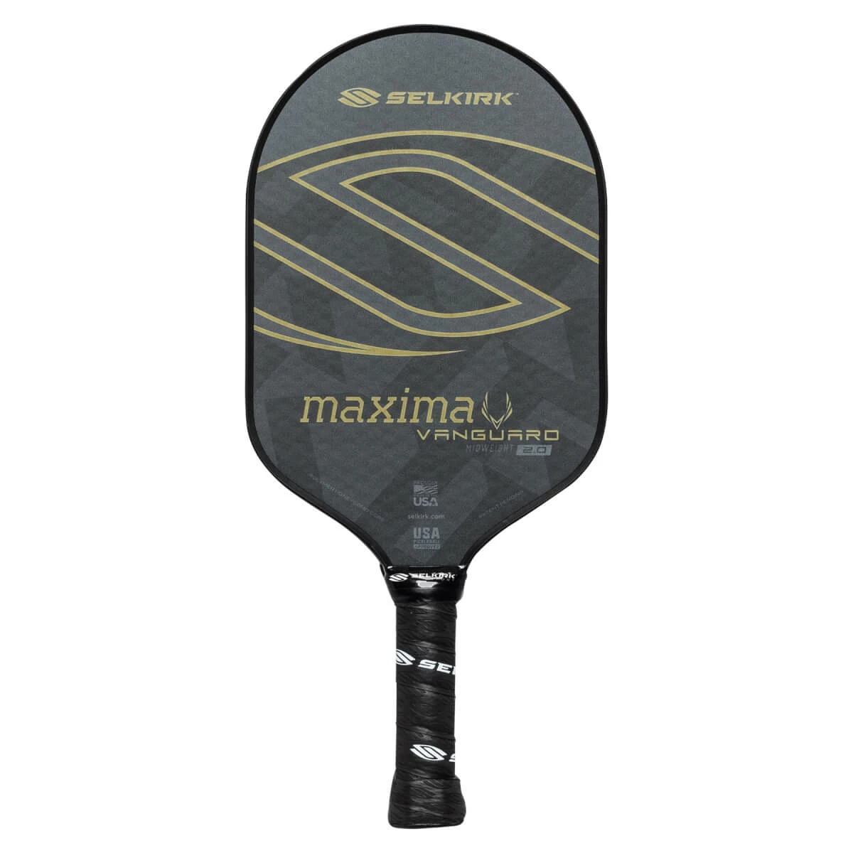 Selkirk VANGUARD 2.0 Maxima Middleweight Carbon Fiber Pickleball Paddle 5 Selkirk VANGUARD 2.0 Maxima Middleweight Carbon Fiber Pickleball Paddle - Image 3