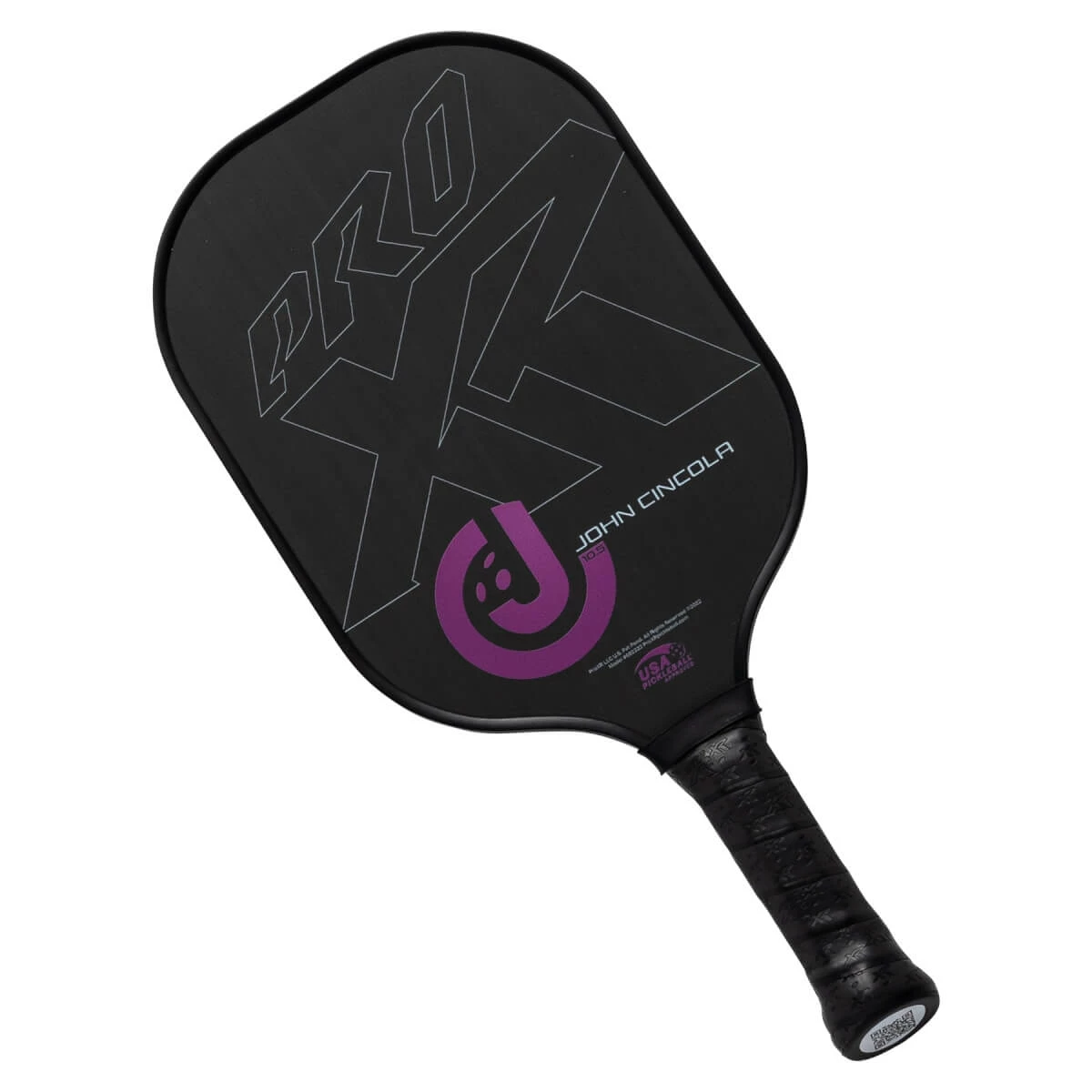 ProXR John Cincola Signature Middleweight Carbon Fiber Pickleball Paddle 3 ProXR John Cincola Signature Middleweight Carbon Fiber Pickleball Paddle