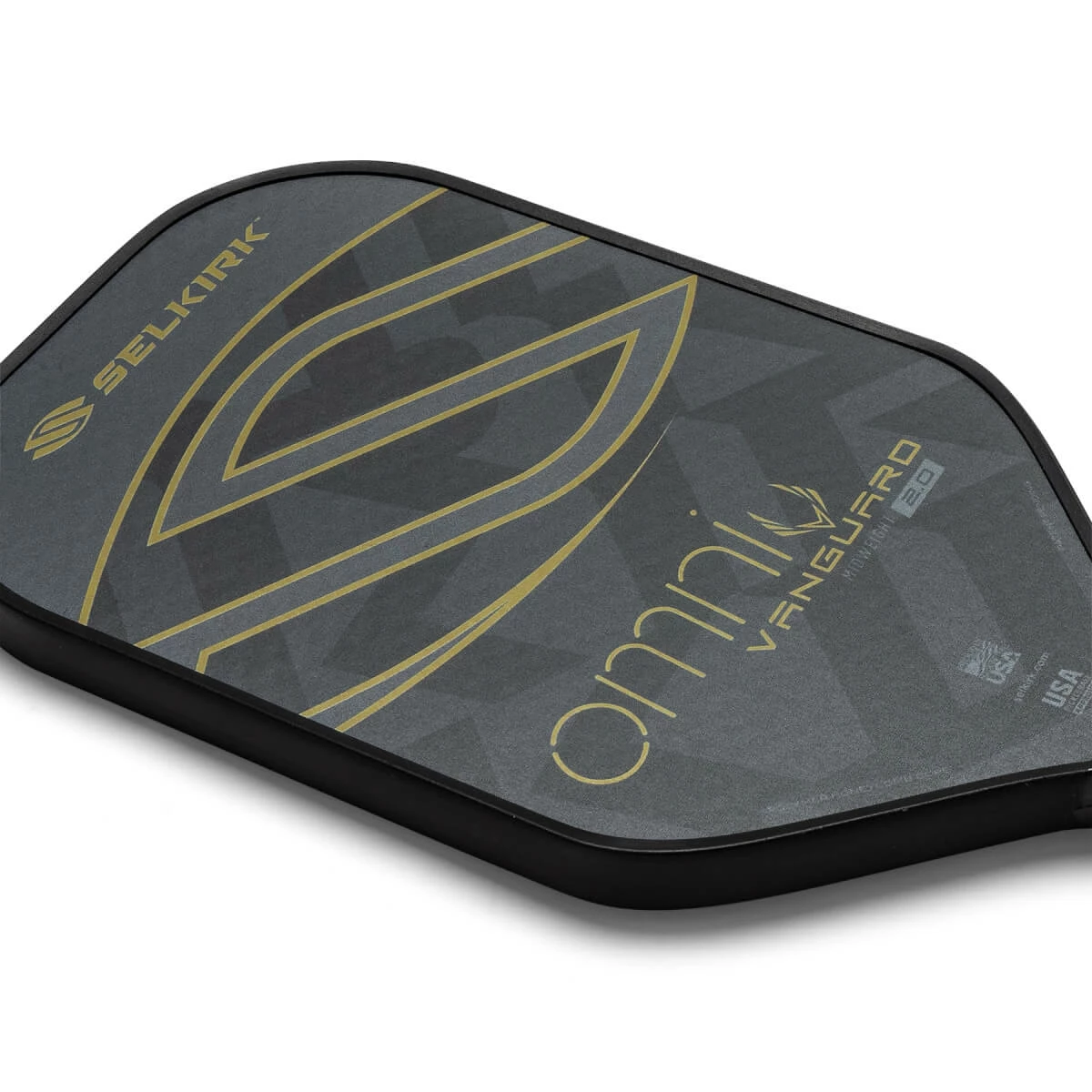 Selkirk VANGUARD 2.0 Omni Middleweight Carbon Fiber Pickleball Paddle 4 Selkirk VANGUARD 2.0 Omni Middleweight Carbon Fiber Pickleball Paddle - Image 2