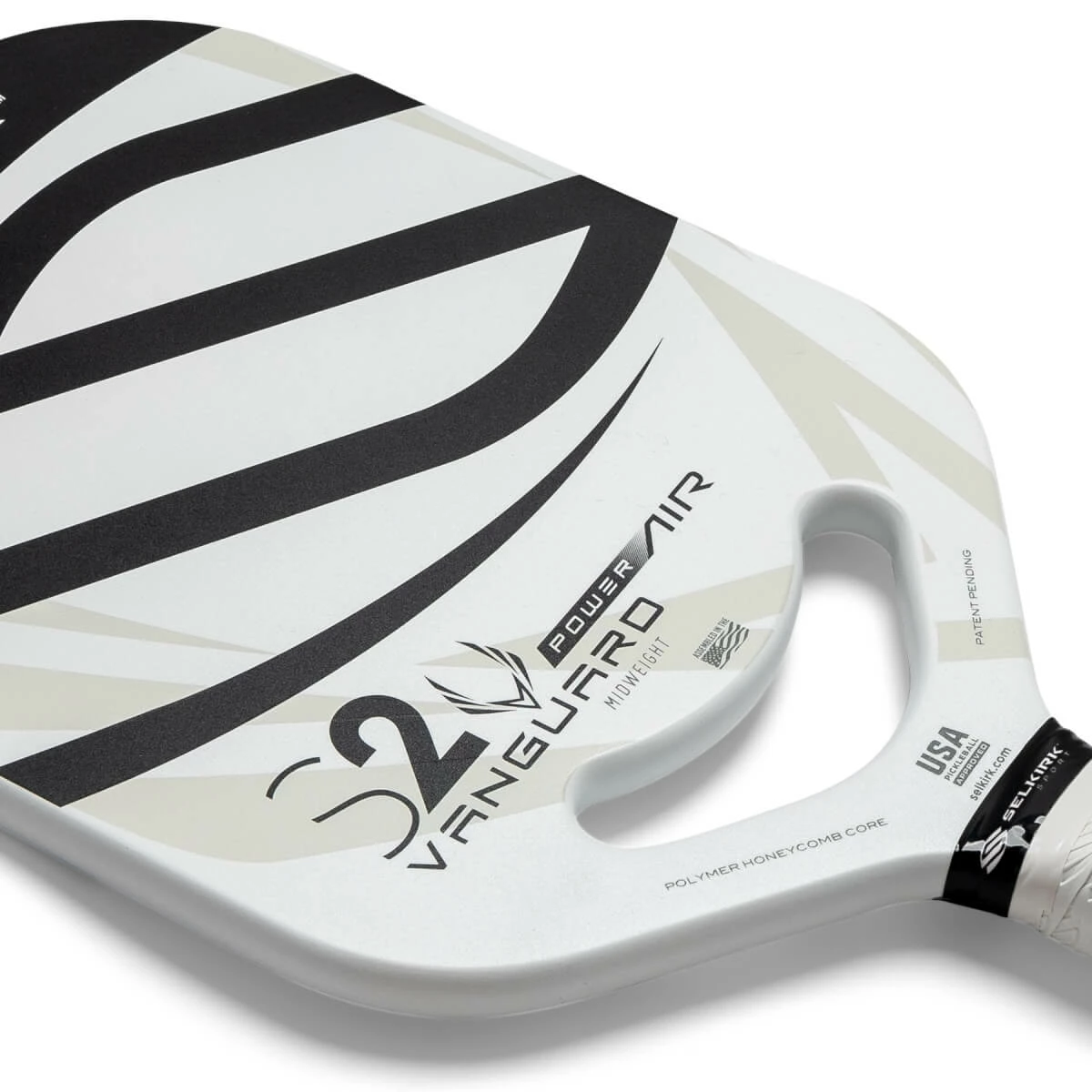 Selkirk VANGUARD Power Air S2 Middleweight Carbon Fiber Pickleball Paddle 4 Selkirk VANGUARD Power Air S2 Middleweight Carbon Fiber Pickleball Paddle - Image 2