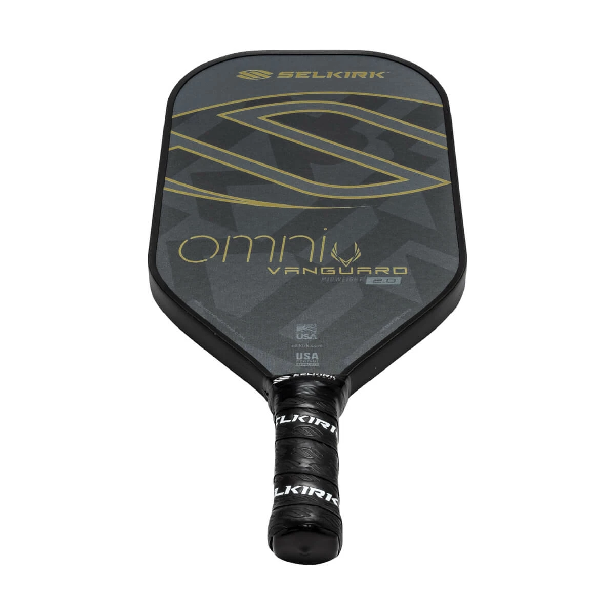 Selkirk VANGUARD 2.0 Omni Middleweight Carbon Fiber Pickleball Paddle 6 Selkirk VANGUARD 2.0 Omni Middleweight Carbon Fiber Pickleball Paddle - Image 4