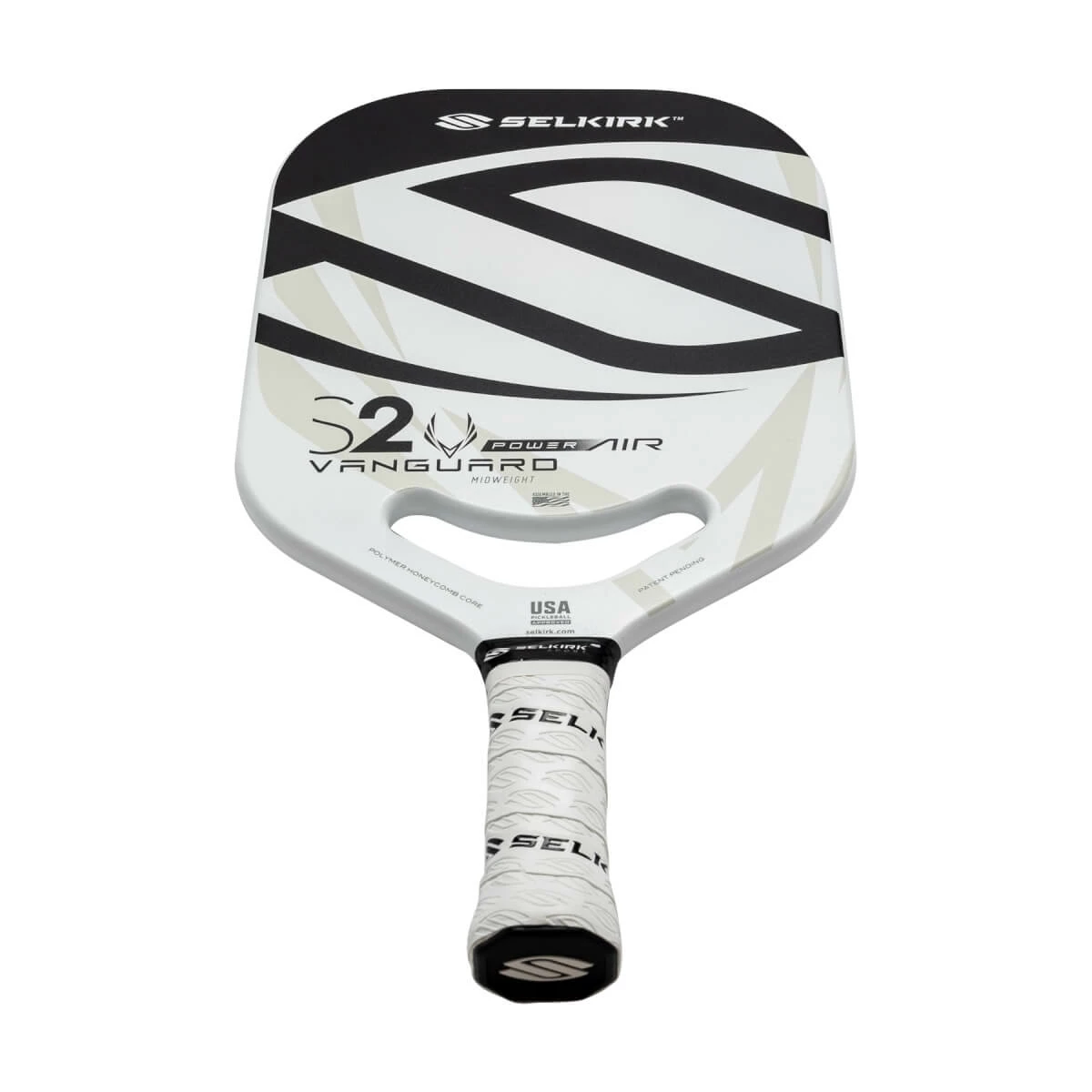 Selkirk VANGUARD Power Air S2 Middleweight Carbon Fiber Pickleball Paddle 6 Selkirk VANGUARD Power Air S2 Middleweight Carbon Fiber Pickleball Paddle - Image 4