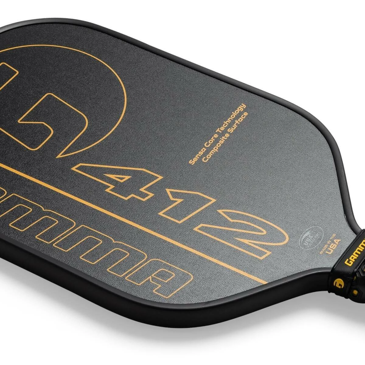GAMMA 412 BLEMISHED Heavyweight Composite Pickleball Paddle 4 GAMMA 412 BLEMISHED Heavyweight Composite Pickleball Paddle - Image 2