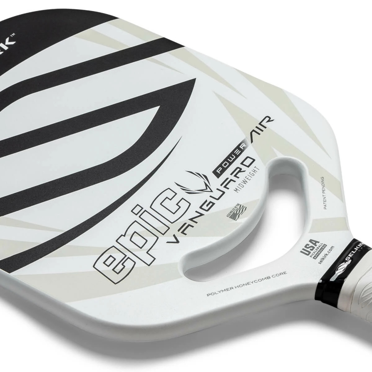 Selkirk VANGUARD Power Air Epic Middleweight Carbon Fiber Pickleball Paddle 4 Selkirk VANGUARD Power Air Epic Middleweight Carbon Fiber Pickleball Paddle - Image 2