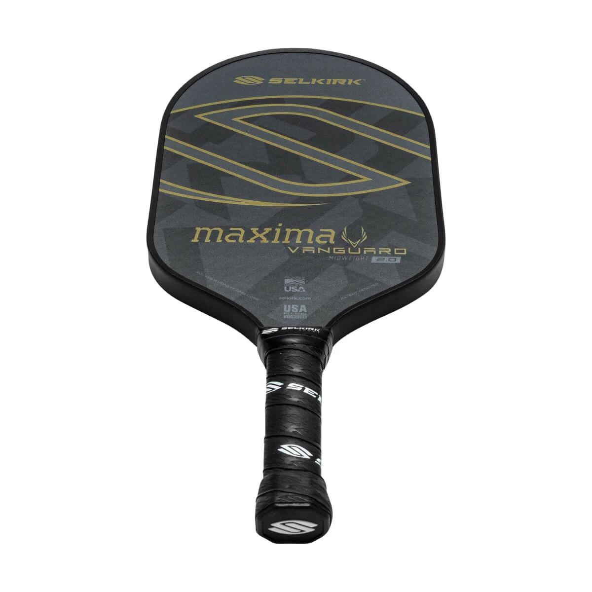 Selkirk VANGUARD 2.0 Maxima Middleweight Carbon Fiber Pickleball Paddle 6 Selkirk VANGUARD 2.0 Maxima Middleweight Carbon Fiber Pickleball Paddle - Image 4