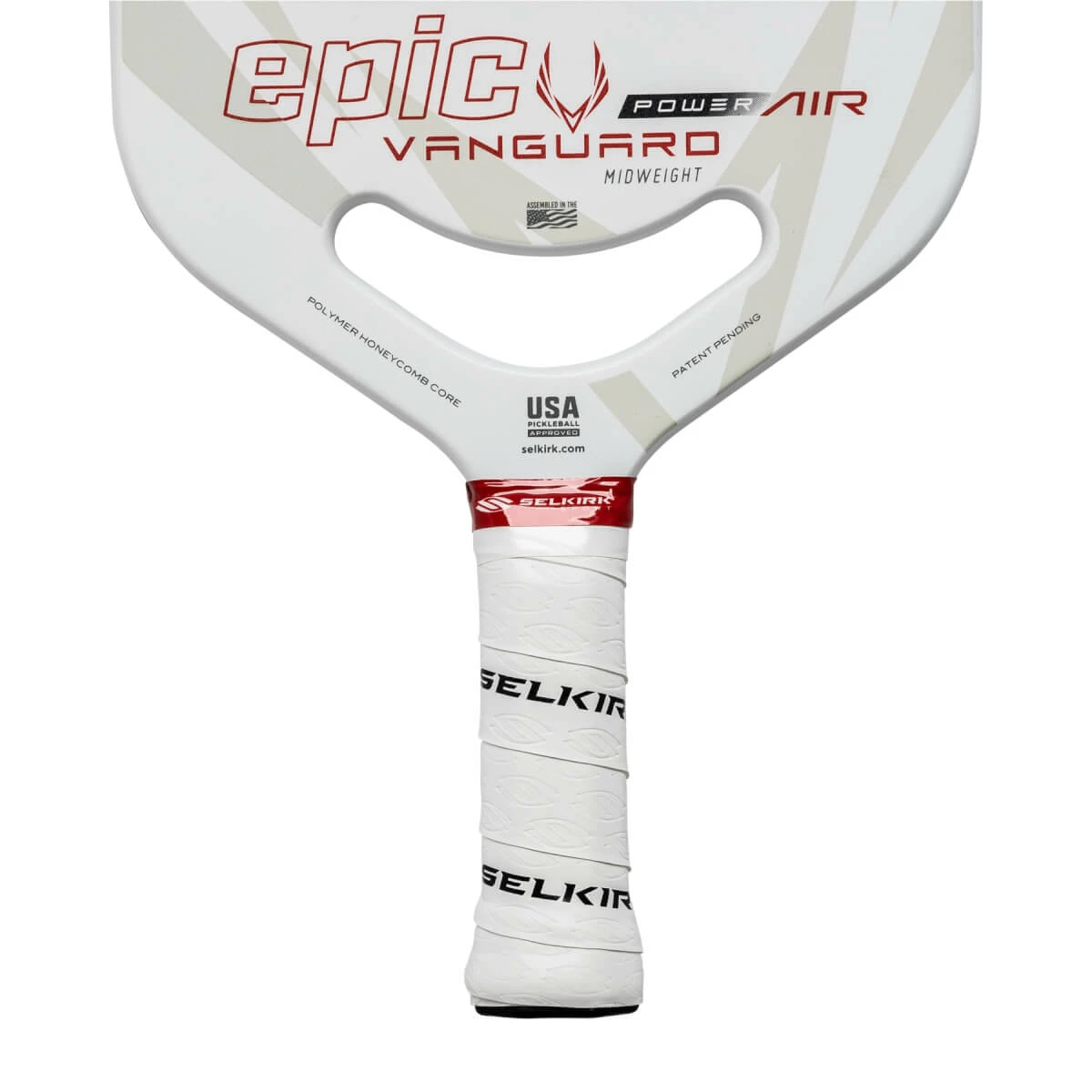 Selkirk VANGUARD Power Air Epic Middleweight Carbon Fiber Pickleball Paddle 13 Selkirk VANGUARD Power Air Epic Middleweight Carbon Fiber Pickleball Paddle - Image 11