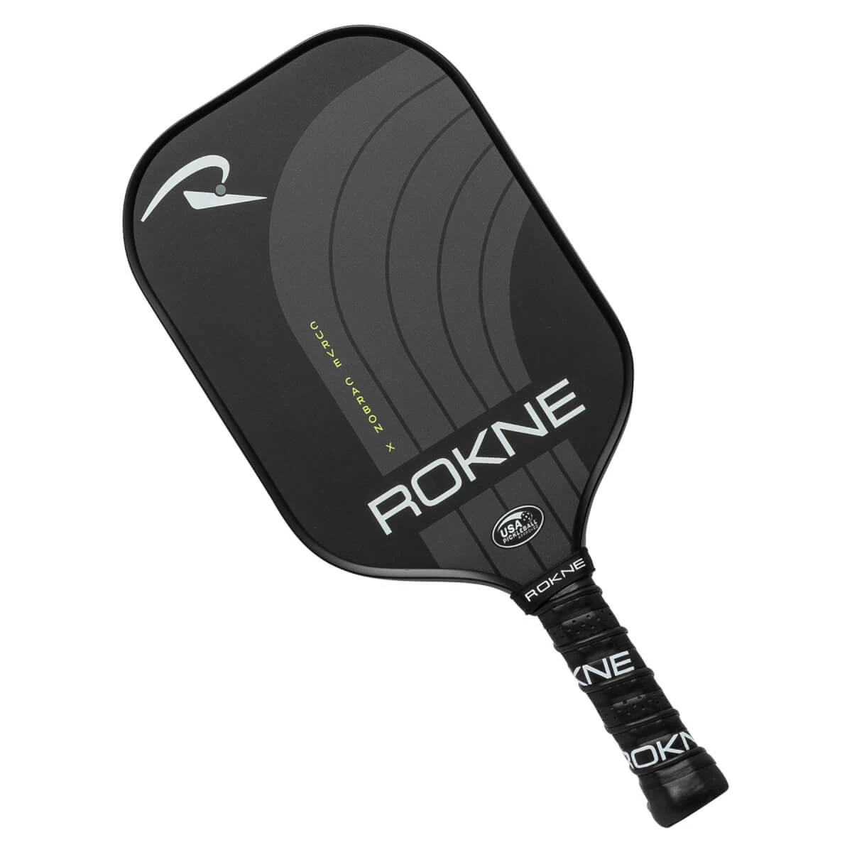 ROKNE Curve Carbon X Middleweight Carbon Fiber Pickleball Paddle 3 ROKNE Curve Carbon X Middleweight Carbon Fiber Pickleball Paddle