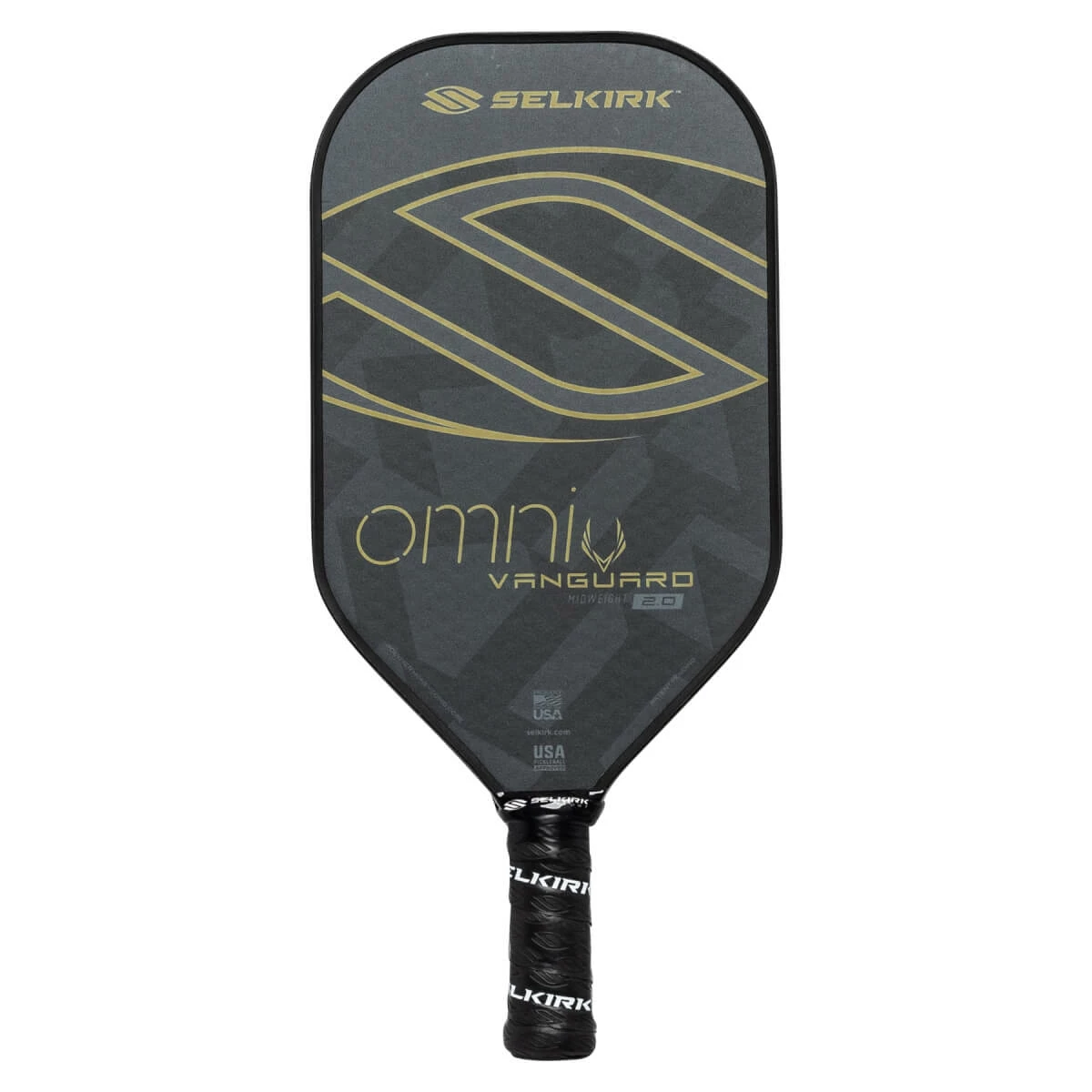 Selkirk VANGUARD 2.0 Omni Middleweight Carbon Fiber Pickleball Paddle 5 Selkirk VANGUARD 2.0 Omni Middleweight Carbon Fiber Pickleball Paddle - Image 3