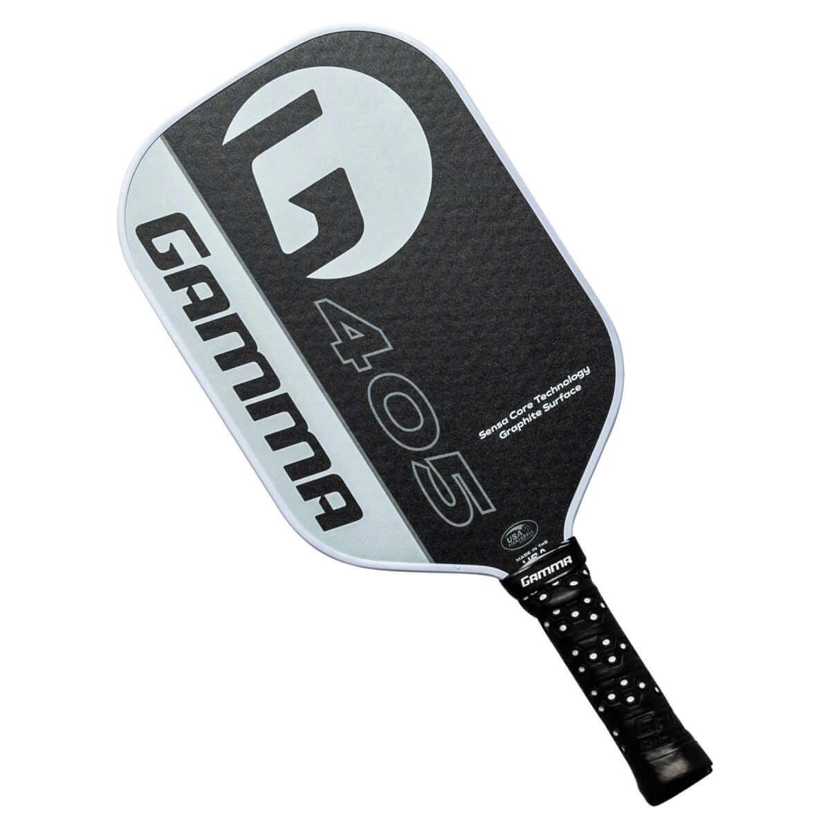 GAMMA 405 BLEMISHED Middleweight Graphite Pickleball Paddle 8 GAMMA 405 BLEMISHED Middleweight Graphite Pickleball Paddle - Image 6