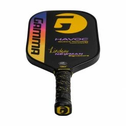 GAMMA Lindsey Newman Havoc BLEMISHED Middleweight Composite Pickleball Paddle -Elongated Pickleball Paddles Sales e2aa 10 22 gamma lindsey newman havoc blemished middleweight composite pickleball paddle 36311 004 l