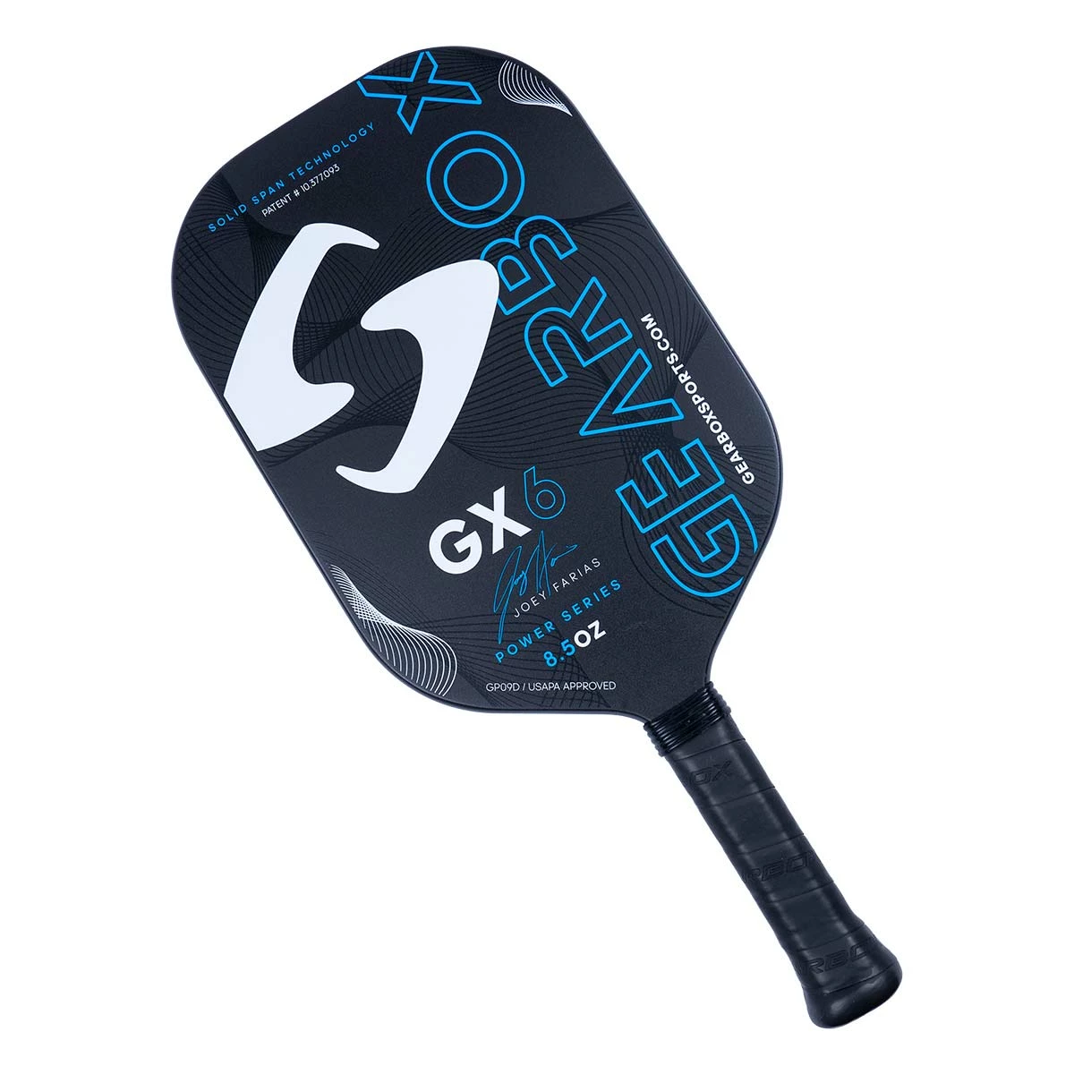 Gearbox GX6 Power Heavyweight Carbon Fiber Pickleball Paddle 3 Gearbox GX6 Power Heavyweight Carbon Fiber Pickleball Paddle