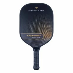 Paddletek Tempest Wave Pro Middleweight Carbon Fiber Pickleball Paddle -Elongated Pickleball Paddles Sales paddletek tempest wave pro middleweight graphite pickleball paddle 34060 34 l