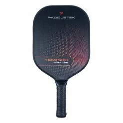 Paddletek Tempest Wave Pro Middleweight Carbon Fiber Pickleball Paddle -Elongated Pickleball Paddles Sales paddletek tempest wave pro middleweight graphite pickleball paddle 34060 56 l